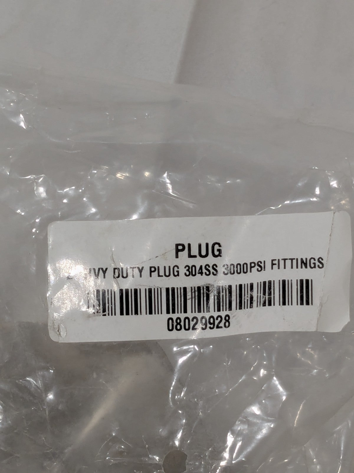 Pipe Hex Plug: 2", 304 & 304L Stainless Steel Qty 2 08029928