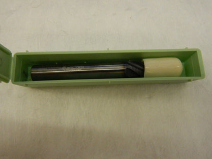 Walter Corner Radius End Mill 3/8" Dia 7/8 LOC 0.015 Radius 4 Fl Carbide 55