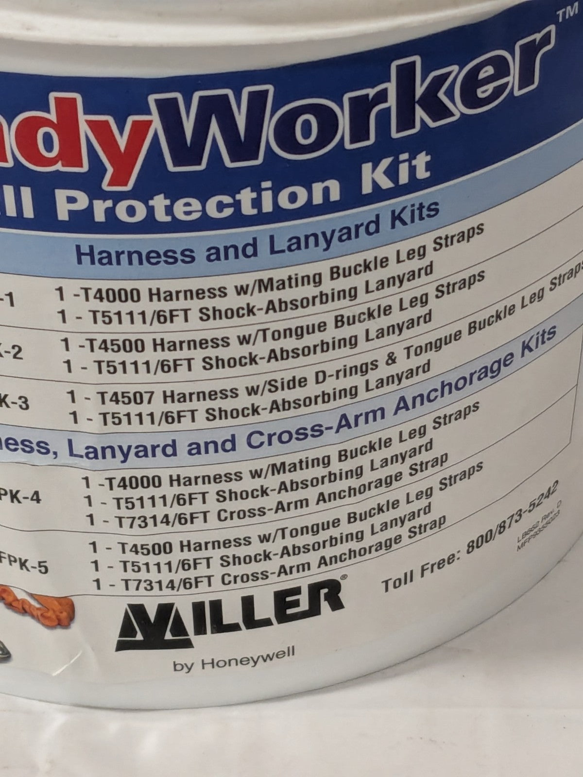 Miller 310 Lb. Capacity, General Use Fall Protection Kit TFPK-2/U/6FTAK
