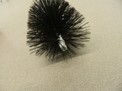 SCHAEFER BRUSH Double Stem/Spiral Tube Brush: 3-3/4" Dia, 7-1/2" OAL 43336