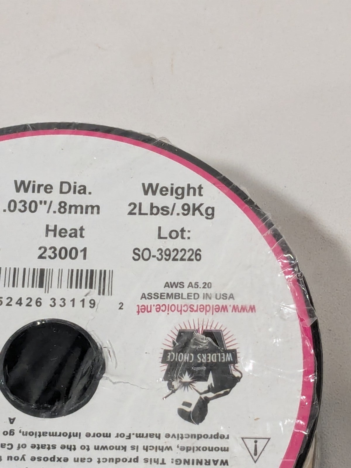 WELDER'S CHOICE MIG Welding Wire: E71T-GS, 0.0300" Dia, Flux Core 59803122