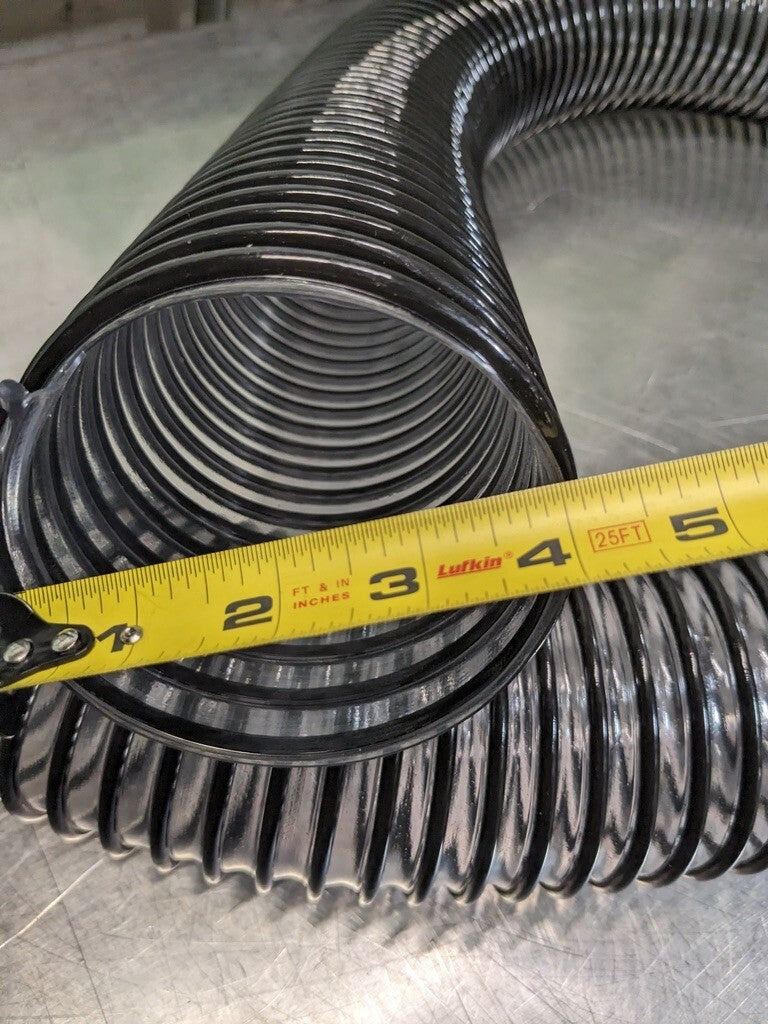 FLEXAUST Vacuum Duct Hose:  4ft, 6ft & 13ft (3 sections of 4 ID)