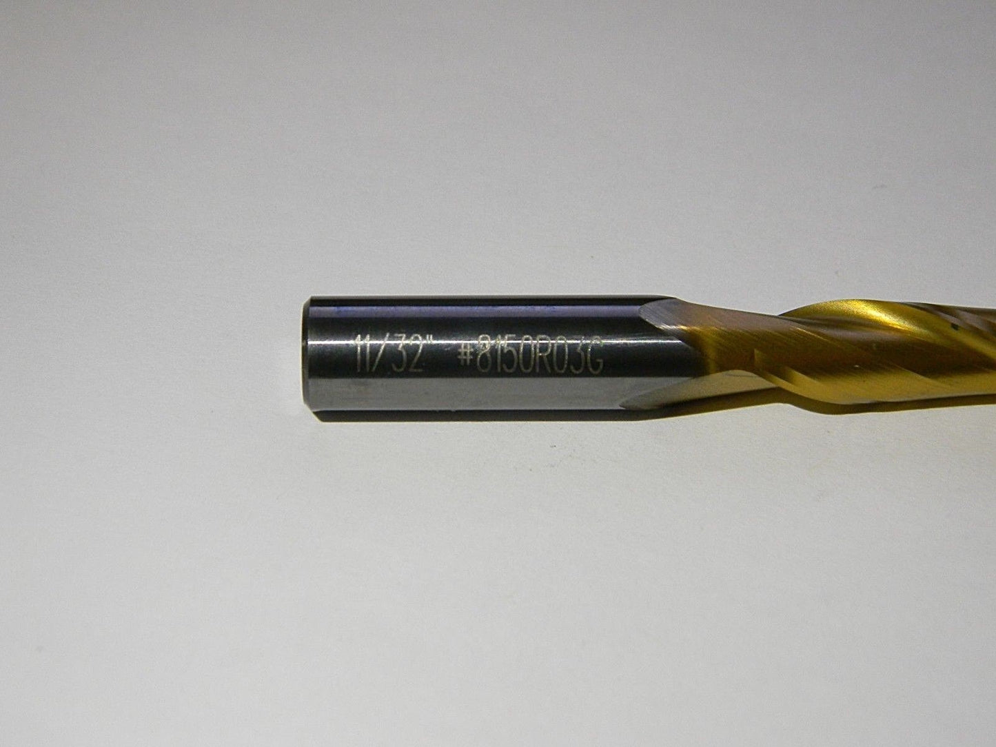 OSG 11/32" x 1-1/2" x 3" 2FL Solid Carb TiN Ball Nose End Mill QTY 2  430-4743