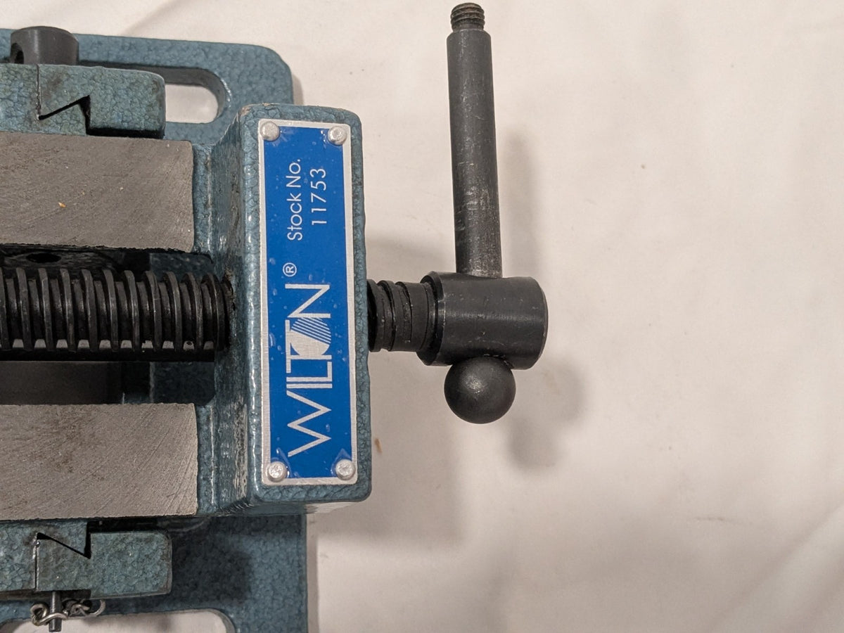 Wilton Angle Drill Press Vise: 3" Jaw Width, 3" Jaw Opening 11753