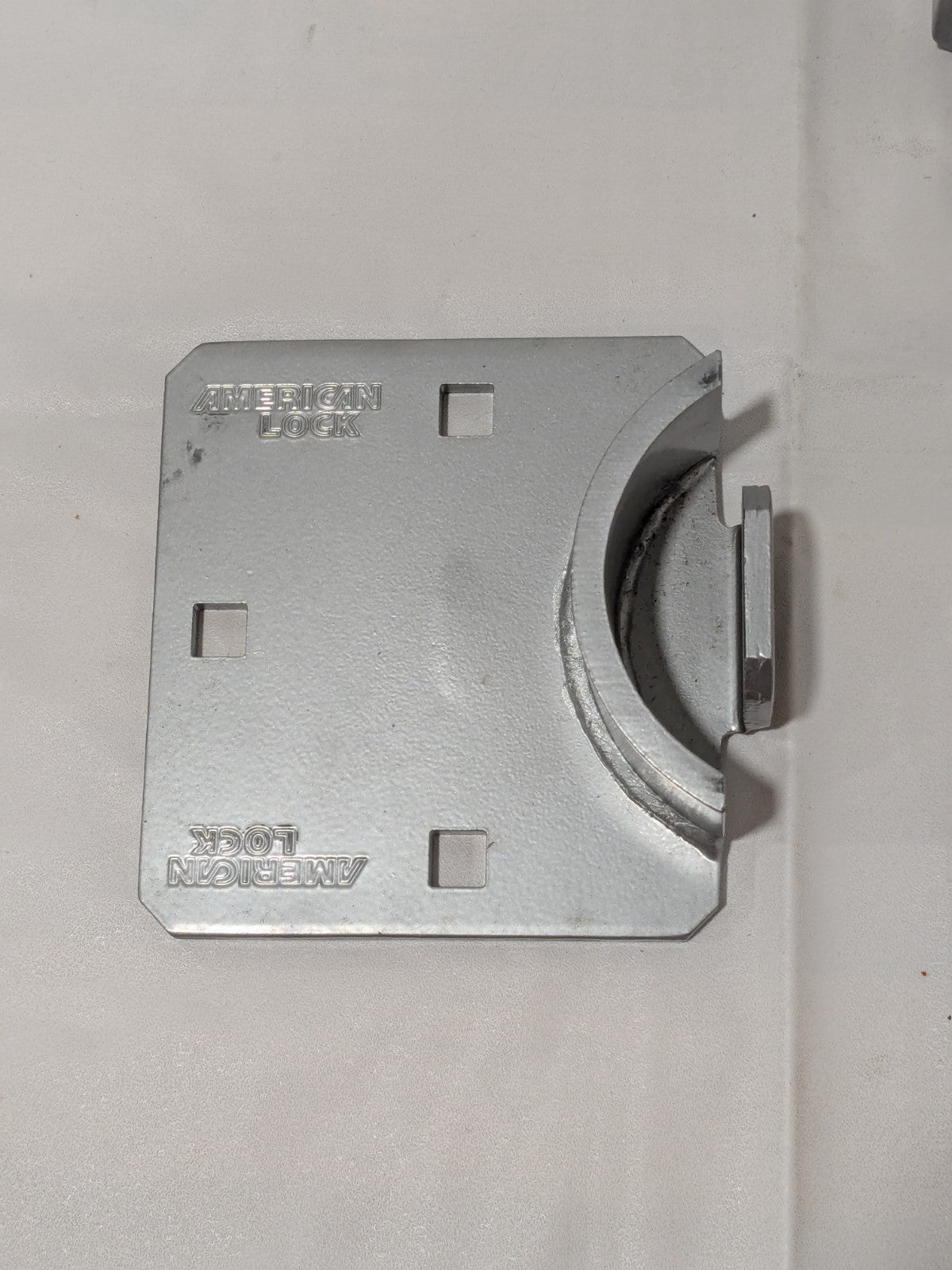 American Lock 8-1/2" Long x 4-1/2" Wide, Door Hasp A800