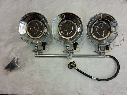 HeatStar Propane Triple Burner Tank Top Radiant Heater F242915
