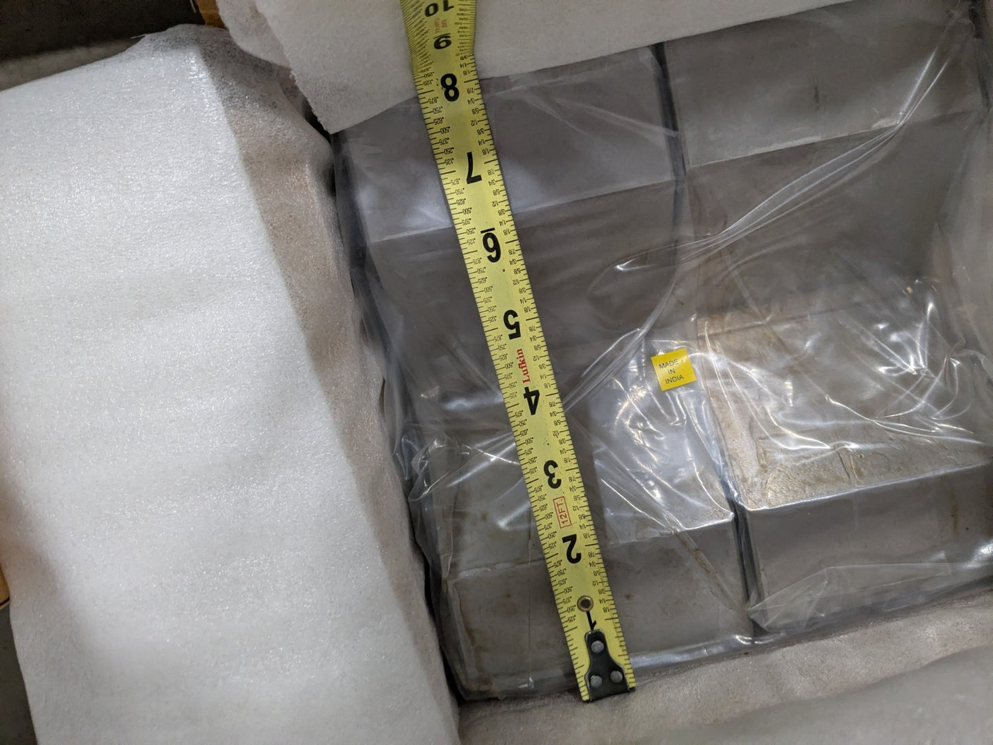 SPI V-Block: 4-1/2" Max Cap., 90° V Angle, 8" OAL, 7-7/8" OAW 1 Pair AVB0648