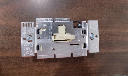 Lutron  3-way Preset On/Off Toggler-Switch Slide Dimmer  AY-603PNL-IV Ivory