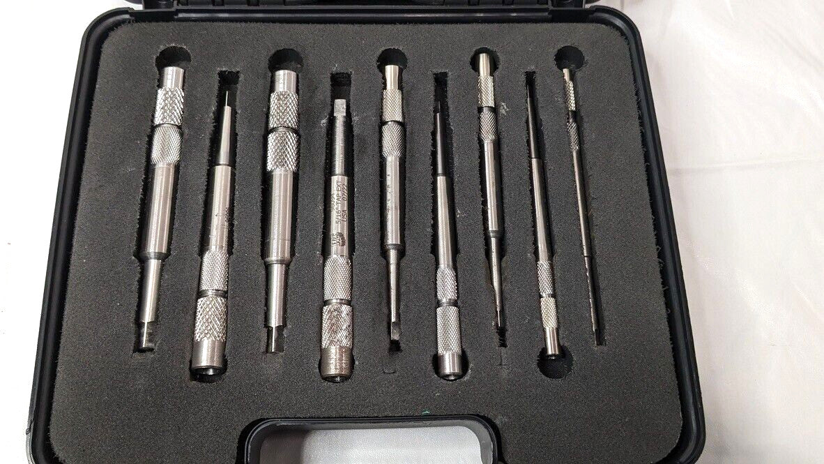 Whitney Tool 9 Piece 5" Tap Extension Set #0 to 1/2" 96119