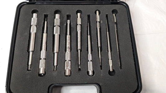 Whitney Tool 9 Piece 5" Tap Extension Set #0 to 1/2" 96119