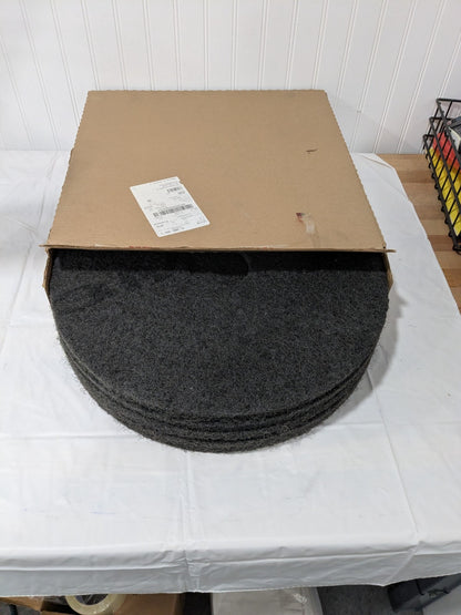 3M Black Stripper Pad 7200, 432 mm x 82 mm, 17 in Box of 5 7000045882