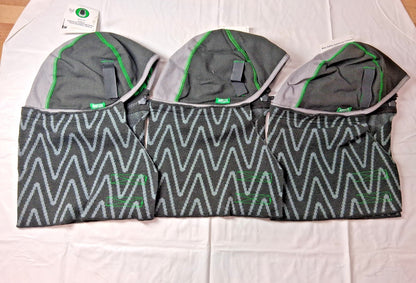 MSA Underneath Hard Hat Winter Liner 3pk Universal Size Black/Green 10118427
