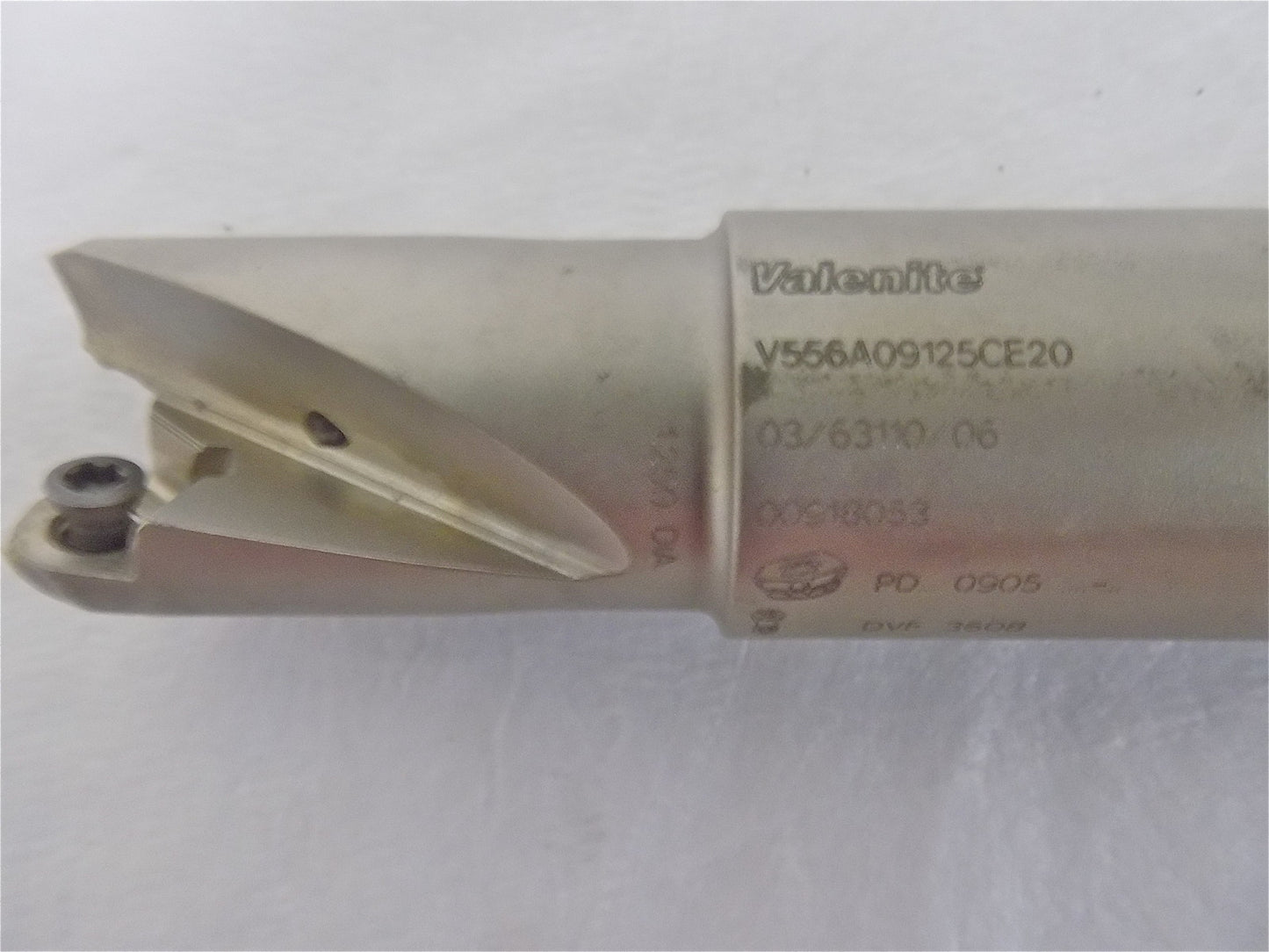 Valenite High Feed End Mill 1.25" Dia. x 2" LOC x 10" OAL V556A09