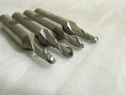 Melin Tool Cobalt Ball End Mills 3/16" x 3/8" Grade M42 2FL A-1206-B Q