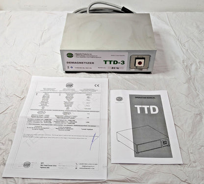 MPI Table Top Demagnetizer 9.8"W x 7.1"L x 3.4"H 110V/60Hz TTD-3