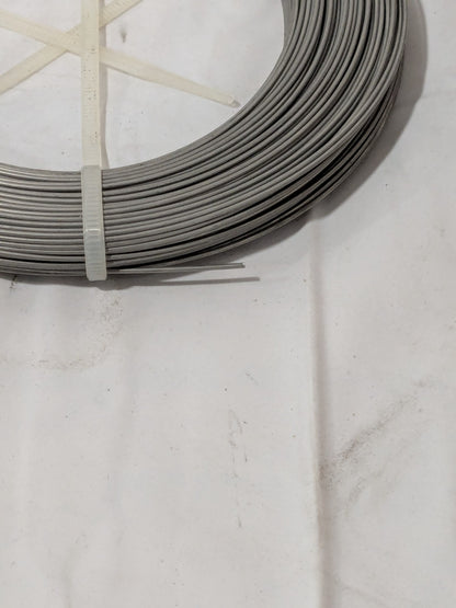 TBI Music Wire Coil: 302 & 304 Stainless Steel, 0.041" Dia, 223' Long M-SMW-41