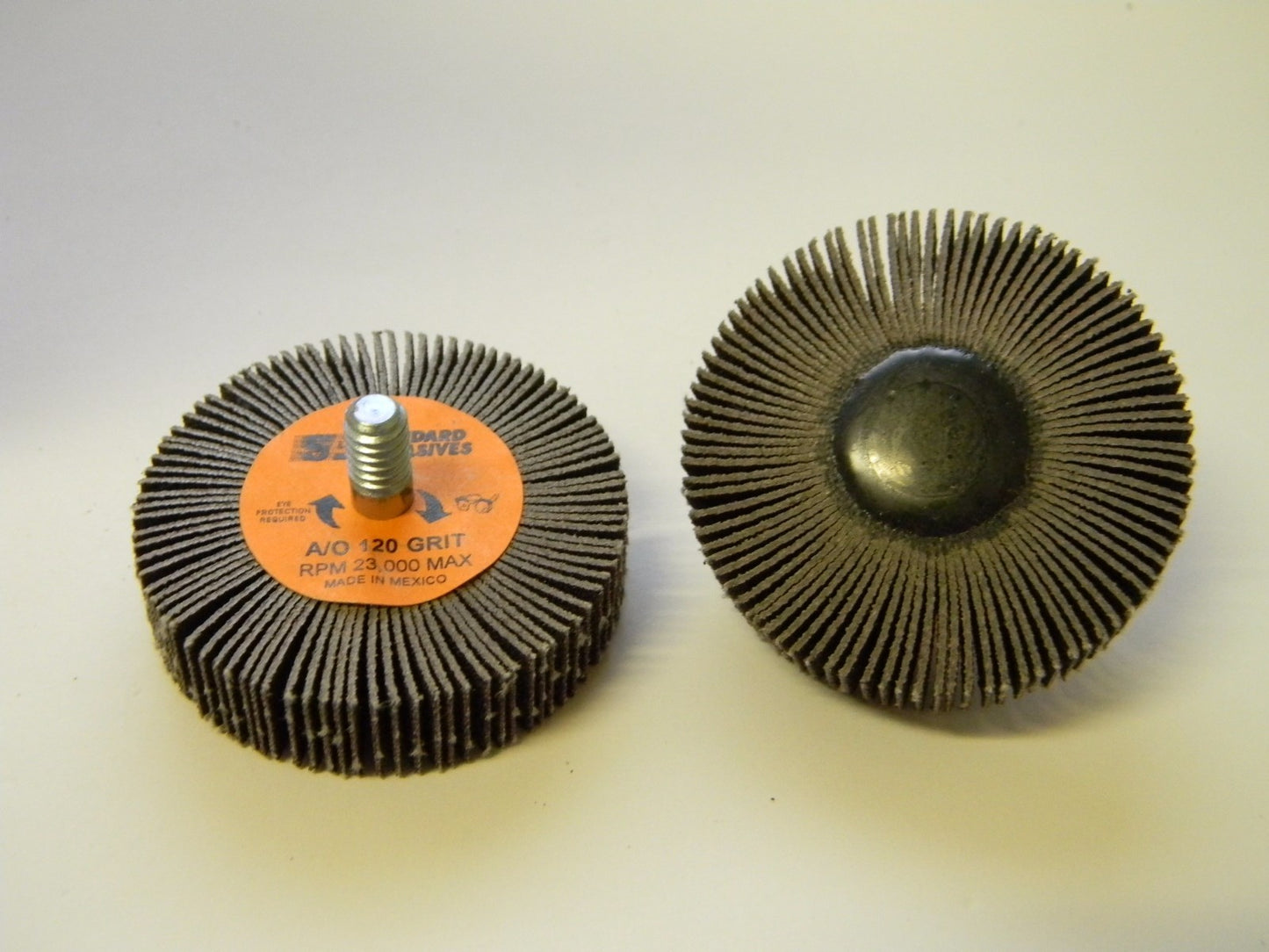 Standard Abrasives A/O Flap Wheels 2" x 1/2" x 1/4-20" 20-Grit Qt