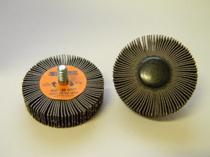 Standard Abrasives A/O Flap Wheels 2" x 1/2" x 1/4-20" 20-Grit Qt