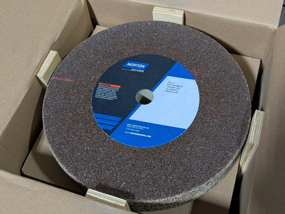 Lot of 3 Norton Foundry Grinding Wheel 12" x 2" x 1" 66253296072