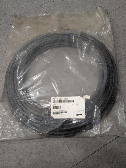 Parker Black Nylon Tubing 1/2" X .375" X 100' NB-8-062-0100