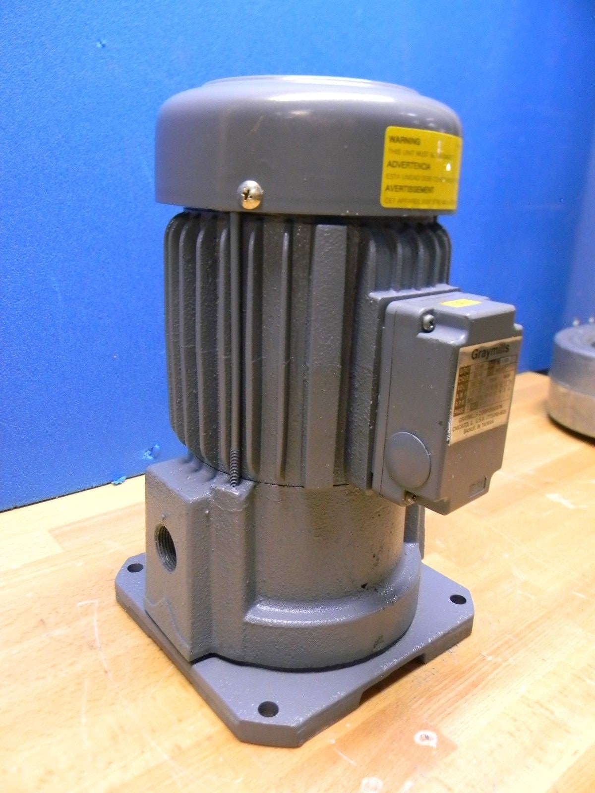 Graymills 1/2 HP Cast Iron Suction Machine Recirculating Pump 230/460V REPAIR