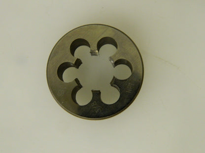 Cle-Line Carbon Steel Round Adjustable Die 3/8-18 1-1/2" QTY 2  C65494