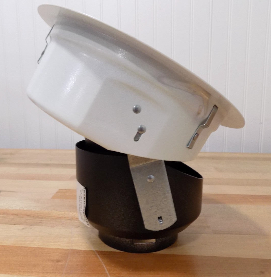 Lytecaster 6-3/4" Reflector Trim 30-45 Degree Sloped Ceiling Matte Black /W