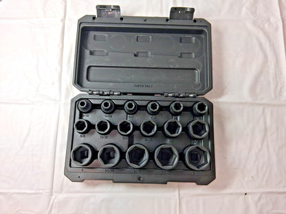 Tekton Impact Standard Socket Set 17PC 1/2" Drive SID92301