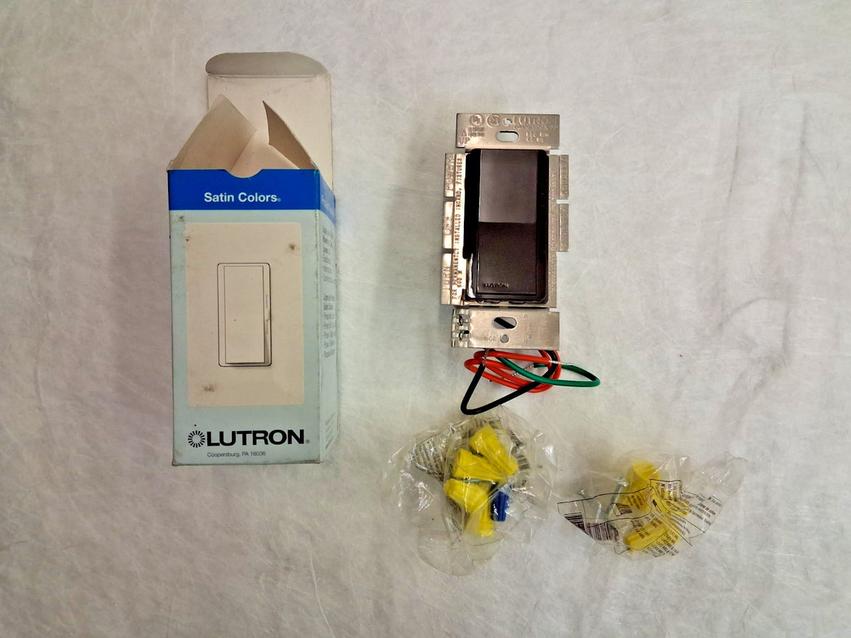 Lutron Diva Brown Lighting Dimmer Flourescent/LED DVSTV-BR