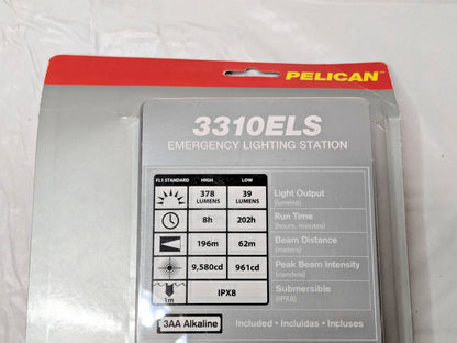 Pelican Emergency Lighting Station 3310ELS 033100-0001-247