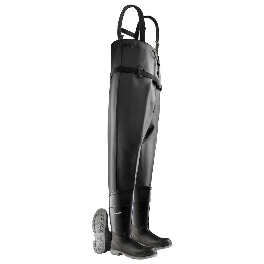 Dunlop Protective Footwear Hip & Chest High-Leg Wader Boots Size 6 86067