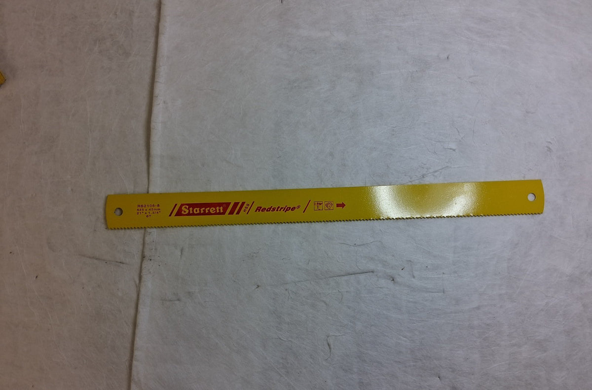 Starret Hacksaw Blade 21" 6 TPI High Speed Steel Power 40076