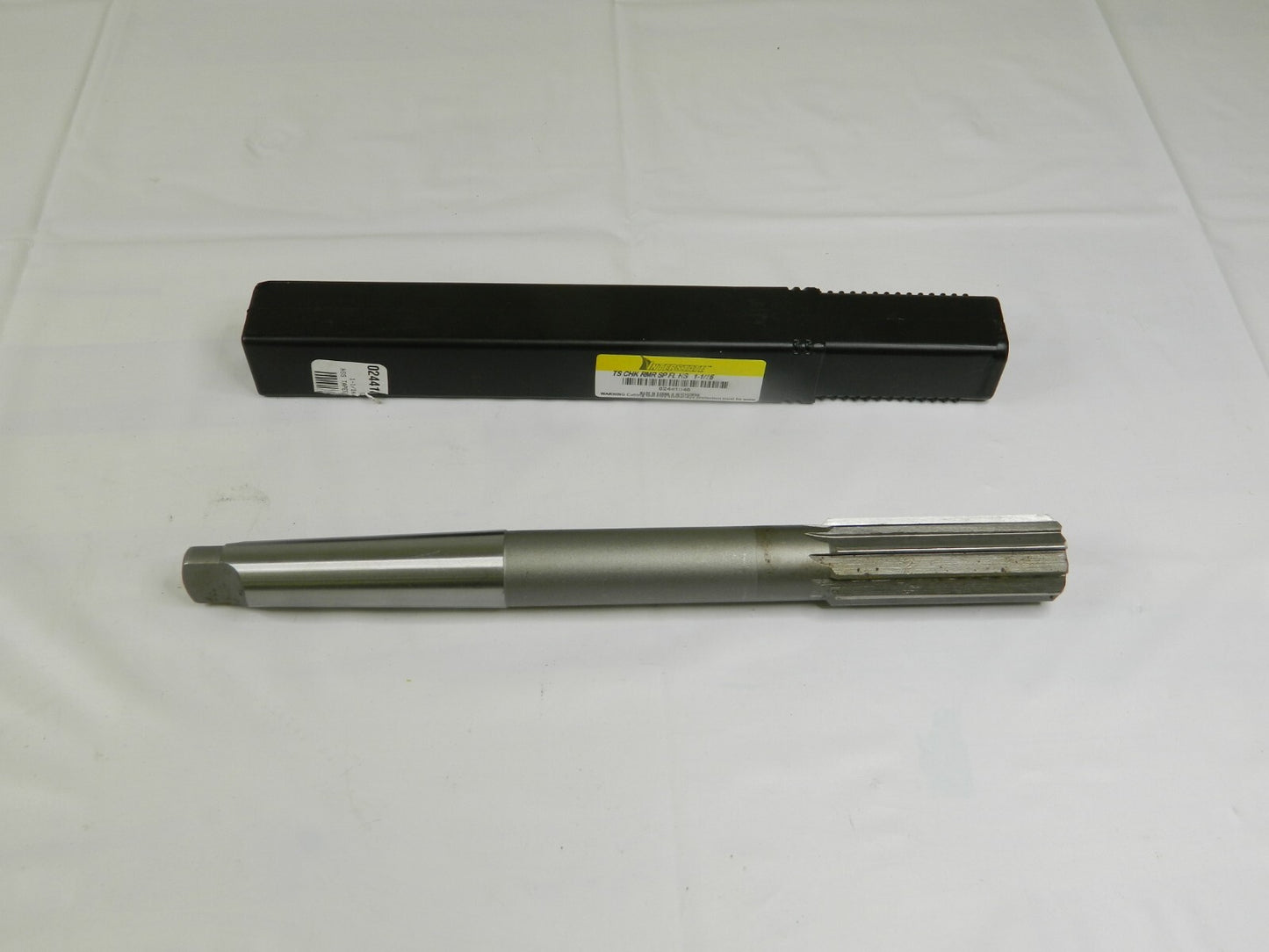 Interstate HSS Chucking Reamer 1-1/16 Dia 10-1/2 OAL 2-3/4 FL Length 02441046