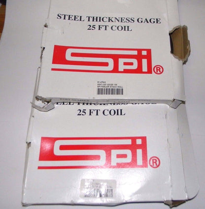 SPI 1mm Thick x 10 Ft. Long x 1/2 Inch Wide, Feeler Stock Roll  Qty. 2  91-479-6