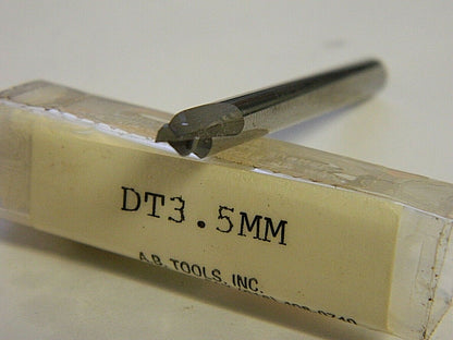 Pro 3.55X3/16XS 2FL CARB DOVETAIL CUTTER Qty 4 DT3.5M