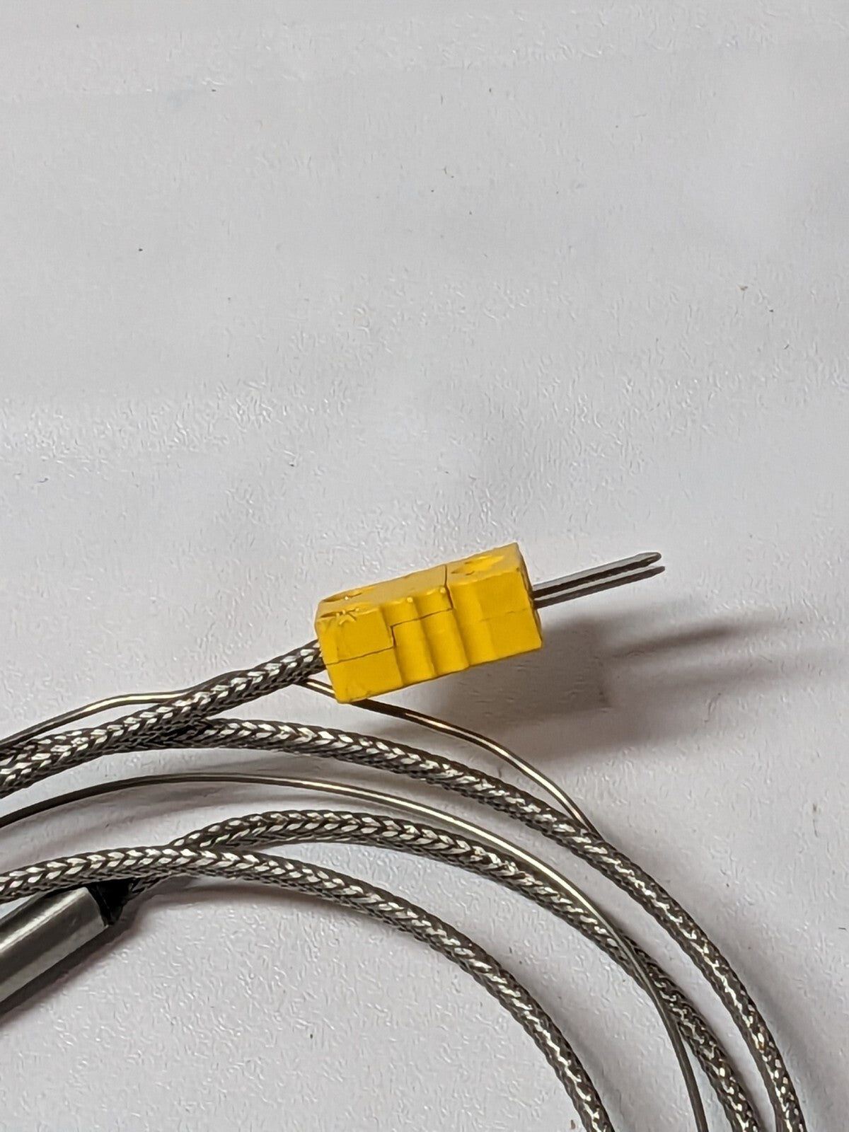 THERMO ELECTRIC Thermocouple Probe: Type K, Flexible Probe, Grounded SF050-188