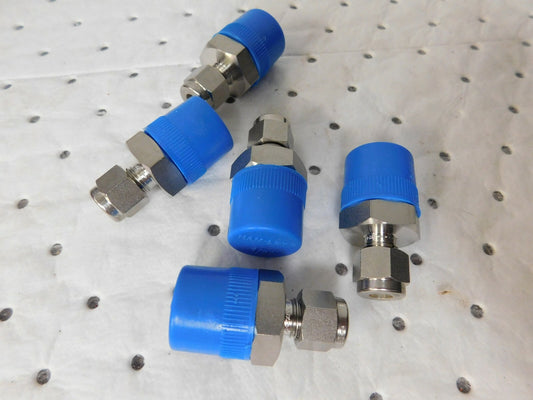 Ham-Let 1/4" OD Grade 316Stainless Steel Male Connector QTY 5 3001998