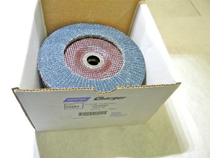 Norton Abrasive Flap Disc Wheel 7" x 7/8" 36 Grit Zirconia Qty 5 66261