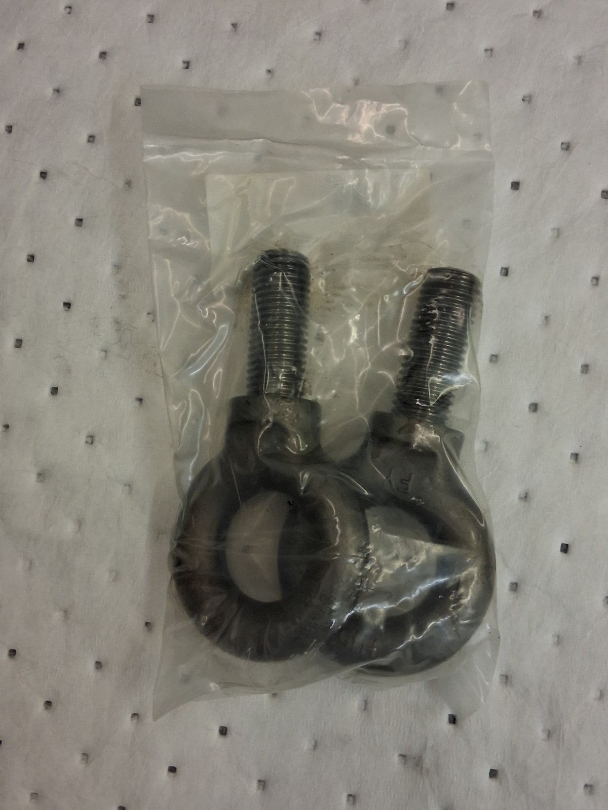 Pro Fixed Lifting Eye Bolts QTY2 W/ Shoulder 9,000 lb Capacity 1-8 Thread 38629