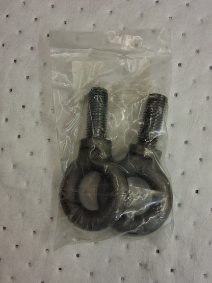 Pro Fixed Lifting Eye Bolts QTY2 W/ Shoulder 9,000 lb Capacity 1-8 Thread 38629