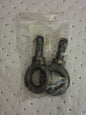 Pro Fixed Lifting Eye Bolts QTY2 W/ Shoulder 9,000 lb Capacity 1-8 Thread 38629