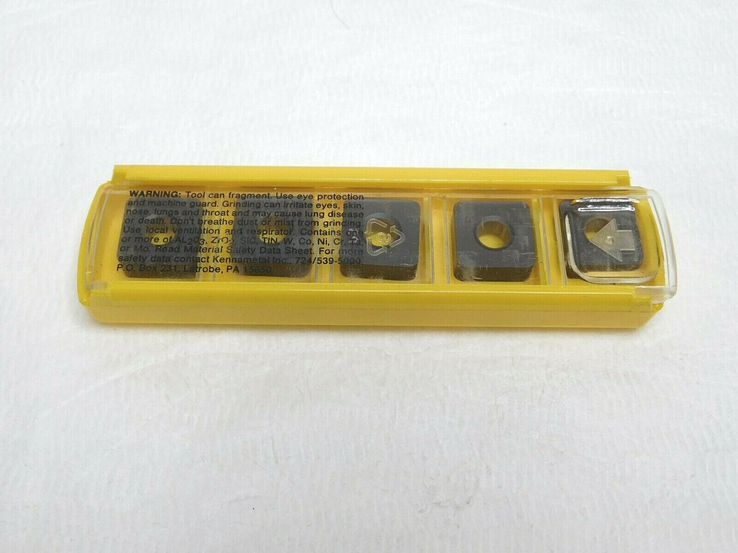 Kennametal Carbide Turning Inserts 1/2" IC SNMA434 Grade KCK15 Qty 5 375215