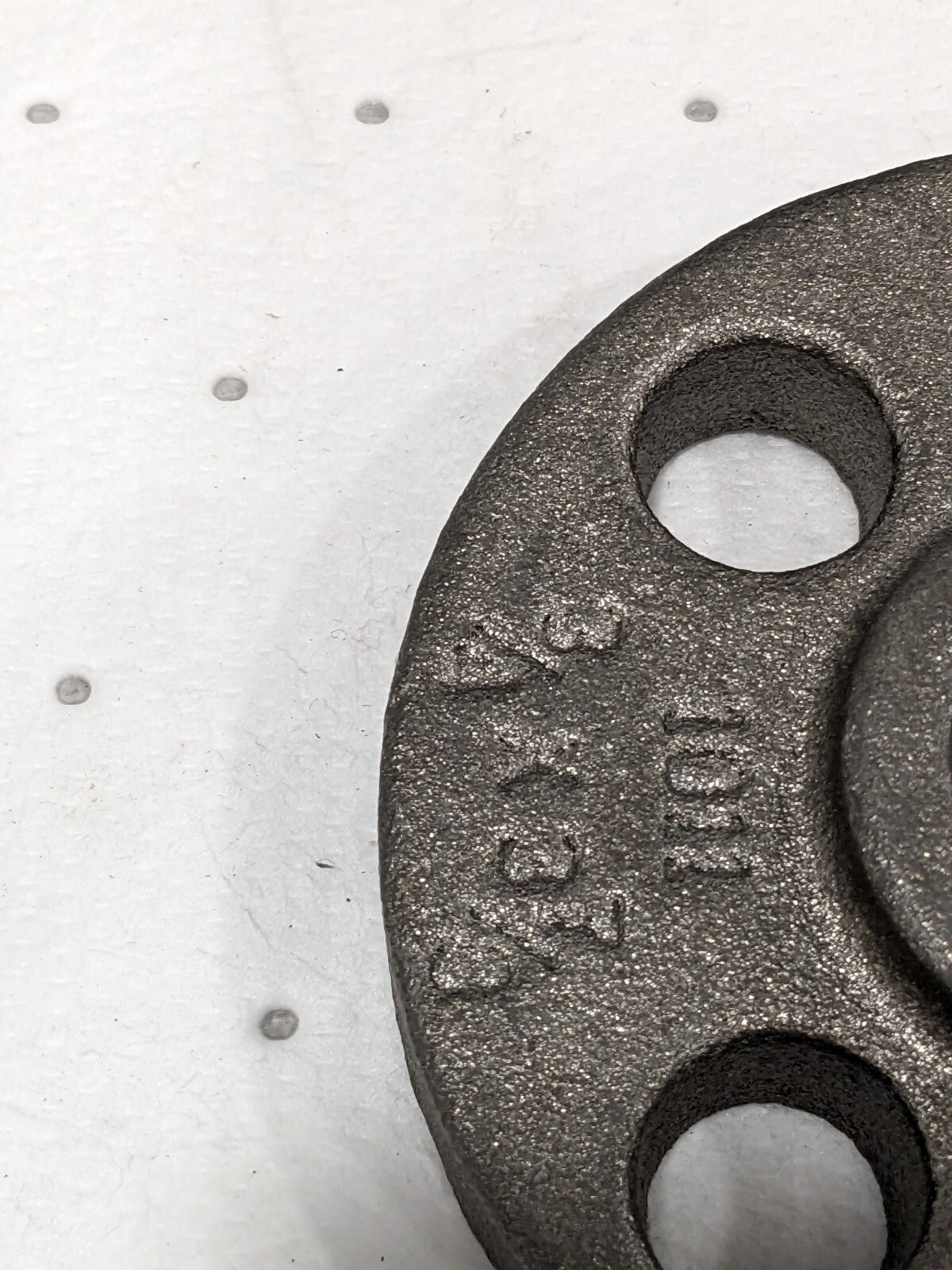 Iron Threaded Pipe Flange 3/4" Pipe, 3-7/8" OD, 5/8" Hub Length Q