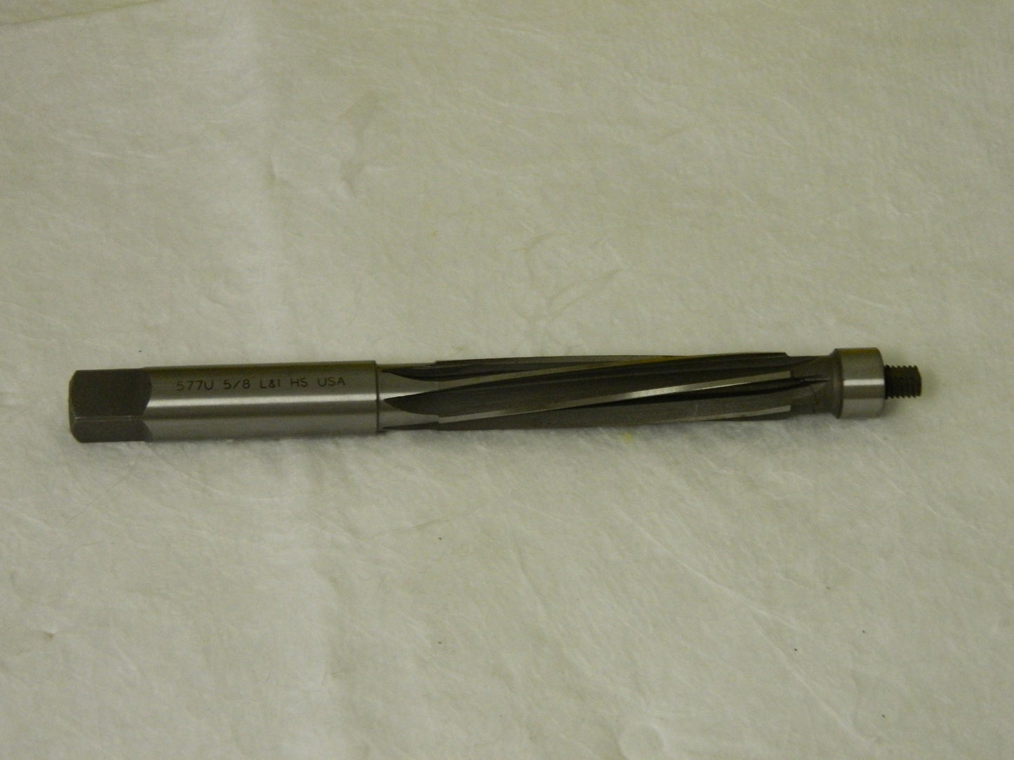 L&amp;I Expansion Hand Reamer 557U 5/8" 6-Flute Spiral Flute 697872098404