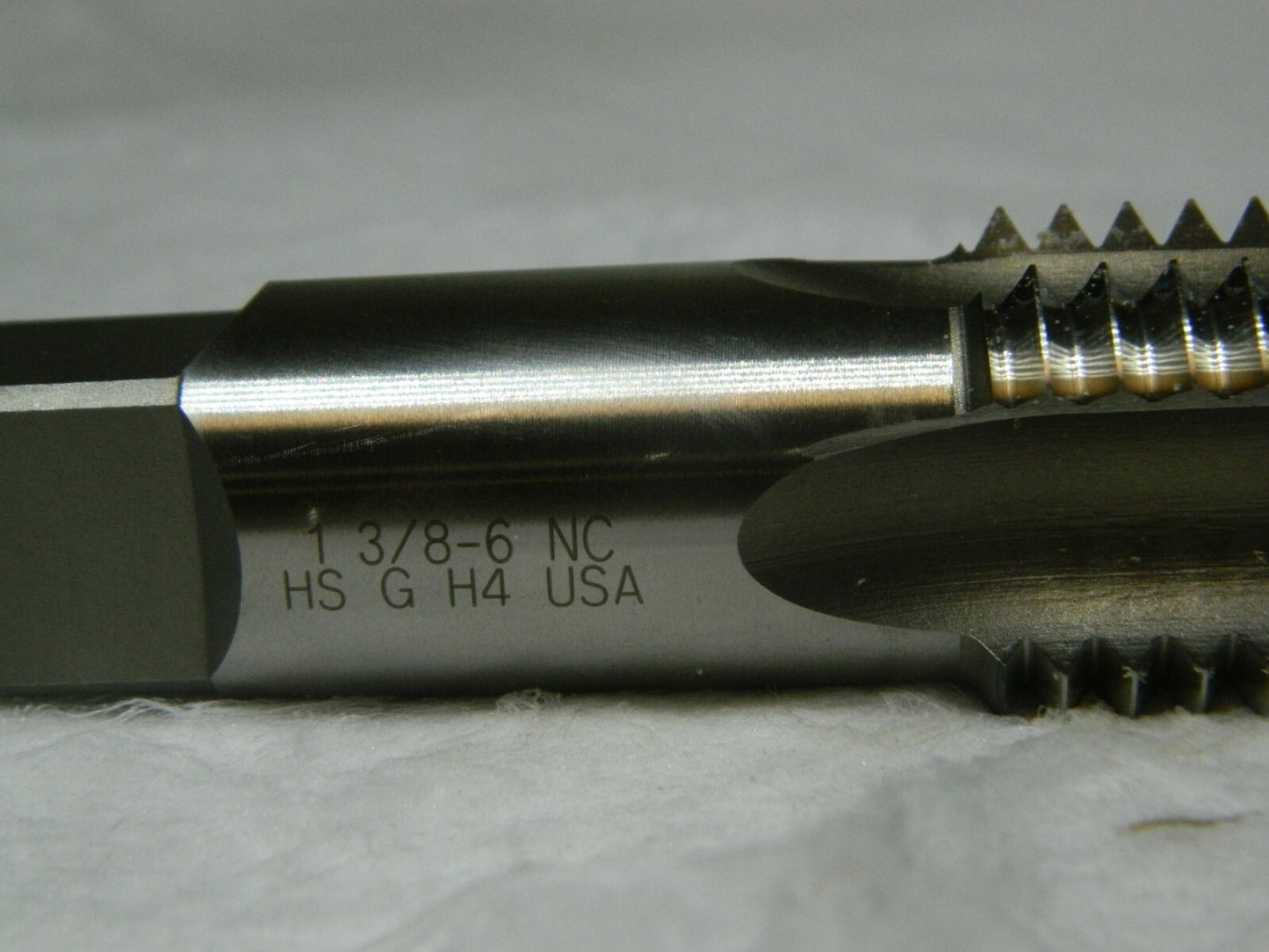 Precision HSS Straight Flute Standard Hand Tap 1-3/8 - 6 UNC H4 4-FL 3868667
