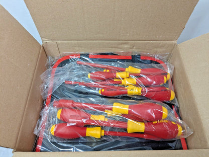 Wiha 15 Piece Insulated Screwdriver/Nut Driver Set 32190