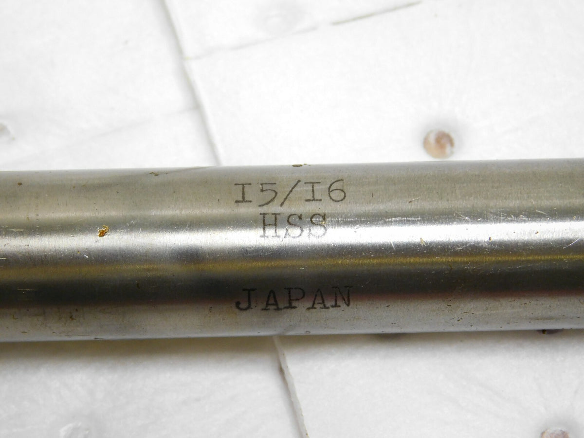 Machine Expansion Reamer 15/16" Dia 0.748 to 0.75" Max Diam Shank 8FL