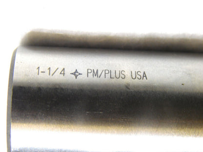 Cleveland PM Plus Center Cut End Mill 1.25 Dia 3Fl 1.25 Shank Dia 4.5L C40370