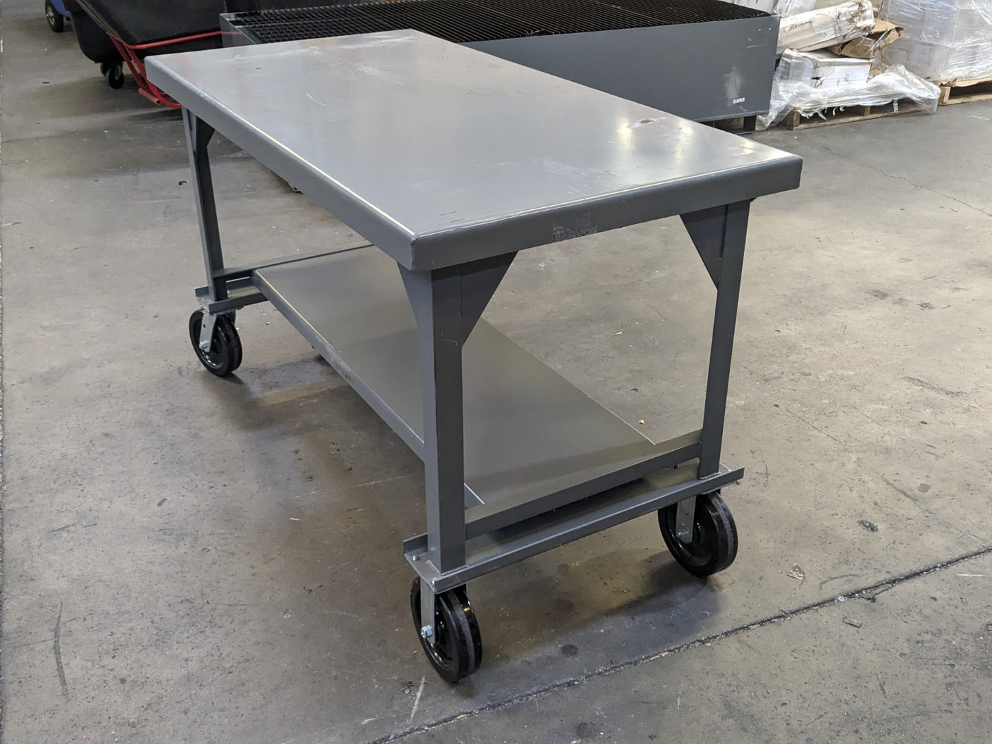 Little Giant 60 x 30 Mobile Work Bench 7 Ga. Welded Steel 5000 lb. Capacity