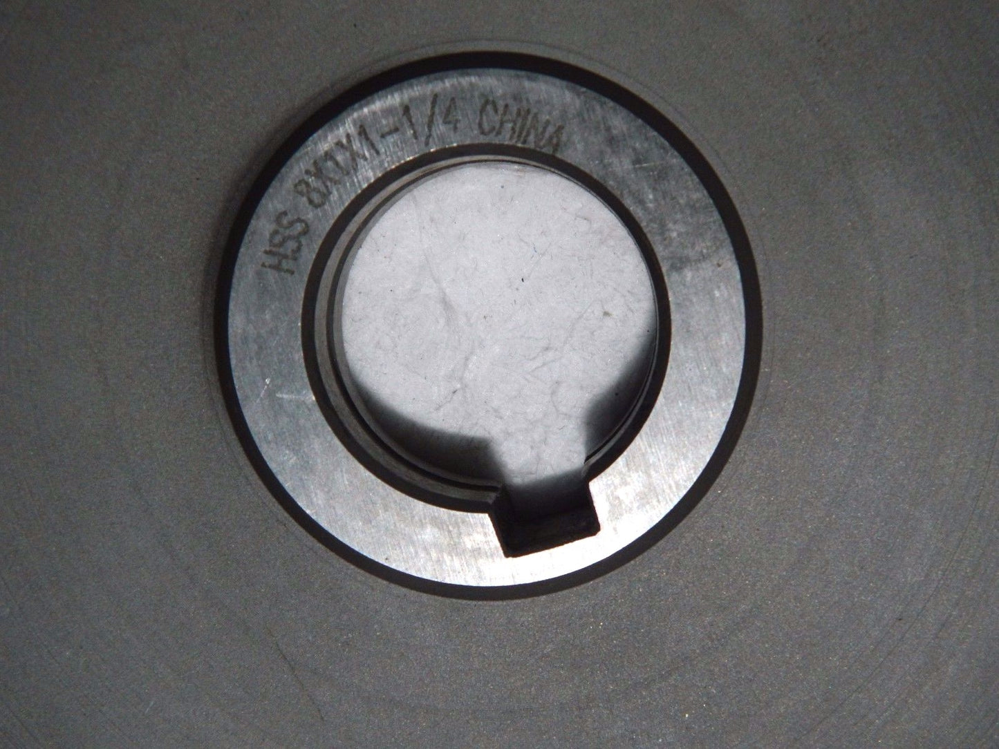 Pro Side Cutting Mill HSS 8" Diam 1-1/4" Arbor Hole 1" Thick 30 T